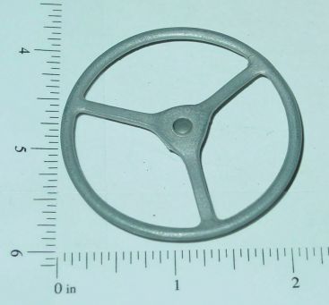 Custom Cast 3 Spoke 2 1/8" Diameter Steering Wheel Part Main Image Custom Cast 3 Spoke 2 1/8" Diameter Steering Wheel Part Main Image