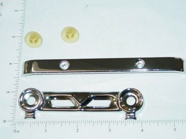 Tonka 1956/7 Chrome Grill, Bumper & Headlight Replacement Toy Part Set Main Image Tonka 1956/7 Chrome Grill, Bumper & Headlight Replacement Toy Part Set Main Image