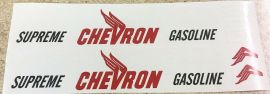 Pair Custom Chevron Tonka/Smith Miller Semi Tanker Sticker Set