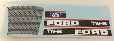 Ertl Ford TW-5 Pedal Tractor Replacement Sticker Set Main Image