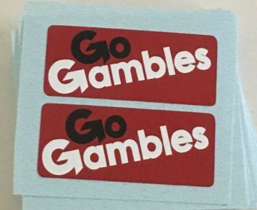 Pair Nylint Chevy Go Gambles Pickup Truck Sticker Set Main Image