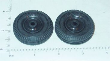 Tonka Pair Small Tires Replacement Toy Parts Main Image