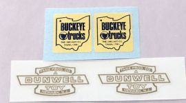 Buckeye/Dunwell Decals