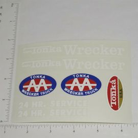 1971-72 Mighty Tonka Wrecker Replacement Sticker Set