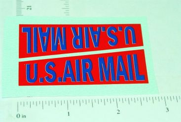 Kingsbury U.S. Air Mail Divco Van Sticker Set Pair Main Image