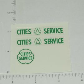 Tootsietoy Cities Service Sticker Set