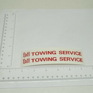 Pair Ertl International Loadstar Tow Truck Stickers Main Image