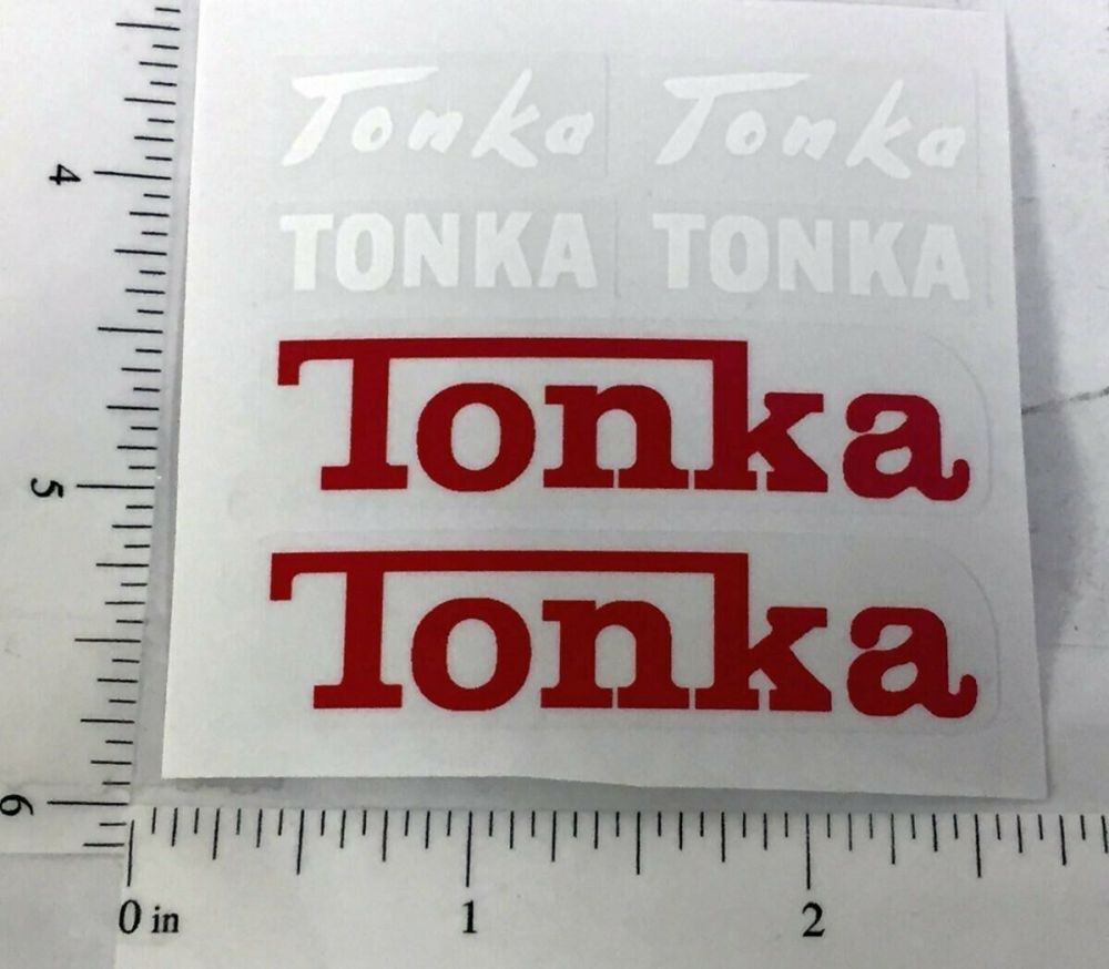 tonka toy replacement decals