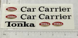 Tonka 1970 & 71 Car Carrier Truck Replacement Sticker Set