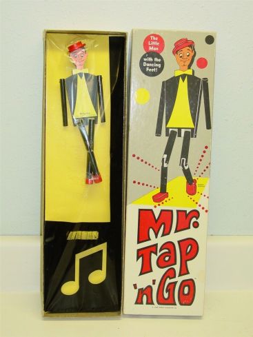 Vintage 1968 Mr. Tap 'n' Go in Original Box w/Instructions, Triple R Machine Co. Main Image Vintage 1968 Mr. Tap 'n' Go in Original Box w/Instructions, Triple R Machine Co. Main Image