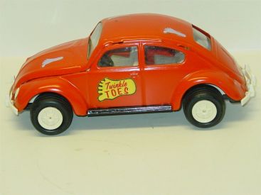 Vintage Tonka V.W. Beetle Car, Twinkle Toes Toronto Canada, Pressed Steel Main Image Vintage Tonka V.W. Beetle Car, Twinkle Toes Toronto Canada, Pressed Steel Main Image