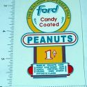 One Cent Ford Peanut Machine Sticker Main Image