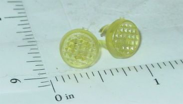 Tonka Pair Plastic Cross Hatch Head Light Replacement Toy Parts Main Image