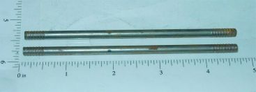 Pair Structo 3/16" by 4 9/16" Axles Replacement Toy Part Main Image Pair Structo 3/16" by 4 9/16" Axles Replacement Toy Part Main Image