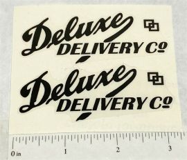 Pair Marx Deluxe Delivery Truck Replacement Stickers