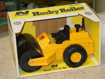 Vintage Nylint No. 2090 Husky Roller Pressed Steel, Construction, Toy In Box Main Image Vintage Nylint No. 2090 Husky Roller Pressed Steel, Construction, Toy In Box Main Image