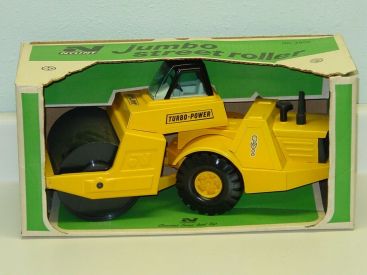 Vintage Nylint No. 2050 Jumbo Streetroller , Pressed Steel In Box Main Image Vintage Nylint No. 2050 Jumbo Streetroller , Pressed Steel In Box Main Image