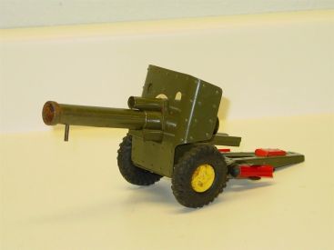 Vintage Japan Tin Lever Action Military Field Gun w/Bullets, Toy Vehicle, Works! Main Image Vintage Japan Tin Lever Action Military Field Gun w/Bullets, Toy Vehicle, Works! Main Image