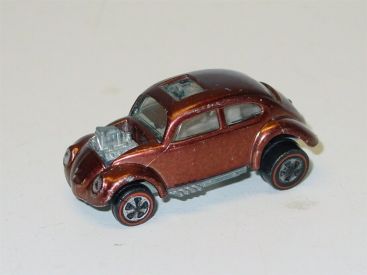 Vintage Brown 1967 Custom Volkswagen Redline Hotwheel Diecast Car Main Image Vintage Brown 1967 Custom Volkswagen Redline Hotwheel Diecast Car Main Image