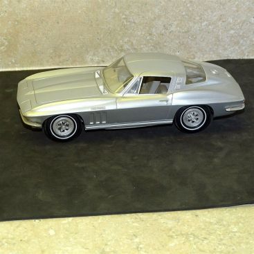 Vintage Plastic 1965 Chevrolet Corvette Stingray Dealer Promo Car, Main Image Vintage Plastic 1965 Chevrolet Corvette Stingray Dealer Promo Car, Main Image