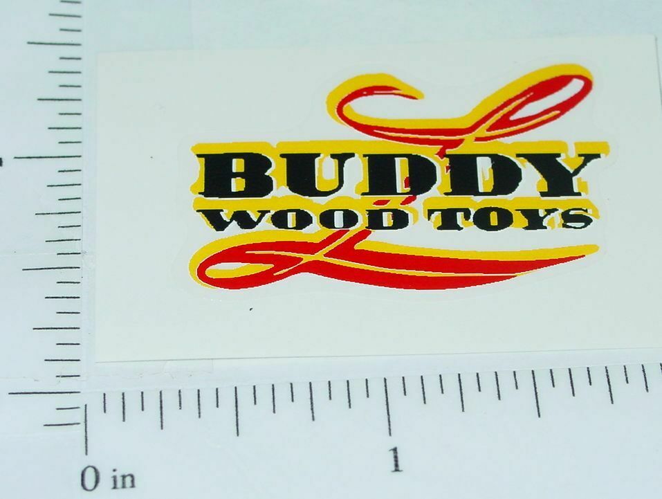 Buddy L Wood Toys Truck Replacement Sticker Toy Decals Gasoline