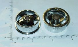 Chrome Plated Smith Miller 4 Spoke Cast Replacement Wheel Part