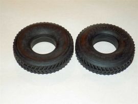 Smith Miller B-Mack Script Herringbone Replacement Tire Pair Toy Part