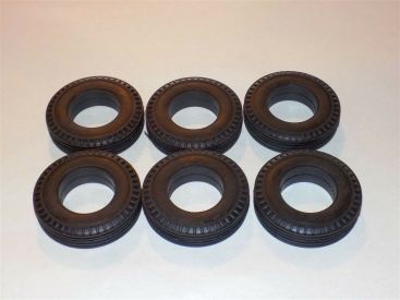 Smith Miller Custom Groove Replacement Tire Set of 6 Toy Part Main Image