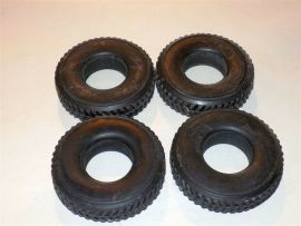 Smith Miller L-Mack Herringbone Replacement Set of 6 Tire Toy Part