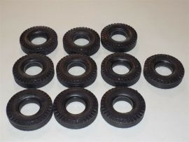 Smith Miller MIC Highway Tread Replacement Set of 10 Tires Toy Part