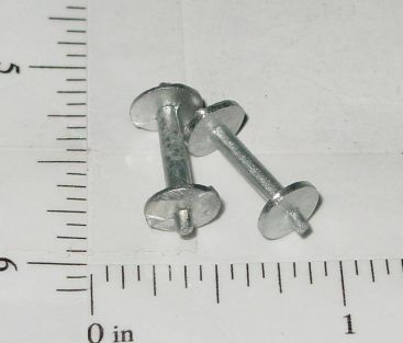 Pair Tootsietoy Wheels/Axle Diecast Ships Toy Part Main Image