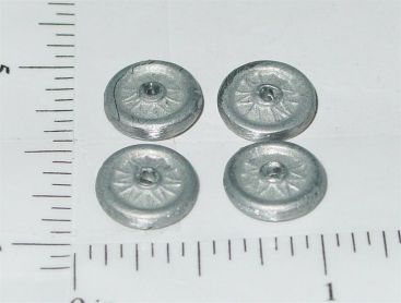 Set 4 Cast Tootsietoy Replacement Spoke Wheel Toy Parts Main Image Set 4 Cast Tootsietoy Replacement Spoke Wheel Toy Parts Main Image