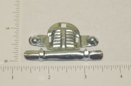 Wyandotte Small 6" Stub Nose Truck Plated Replacement Grill Toy Part