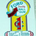 Ford Arrow Branded 1 Cent Gumball Sticker Main Image