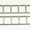 Pair Buddy L Firetruck Nickel Plated Replacement Ladder Toy Part Alternate View 1