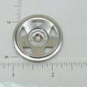 Single Plated Tonka Triangle Hole Hubcap Toy Part Alternate View 2