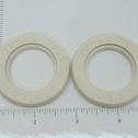 Set of 2 Tonka Whitewall Tire Insert Replacement Toy Part Main Image
