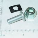 Tonka Semi Trailer 0.75" Hitch Pin & Nut Replacement Toy Parts Main Image