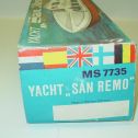 Vintage MS 7735 "San Remo" Yacht Boat Cabin Cruiser in Original Box, Wind Up Toy Alternate View 10