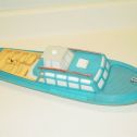 Vintage MS 737 "Helgoland" Yacht Boat Cabin Cruiser in Original Box, Wind Up Toy Alternate View 1