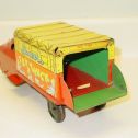 Vintage 1951 Banner 'Toy Truck' No 781 Pressed Steel & Tin Litho Toy Vehicle HTF Alternate View 6
