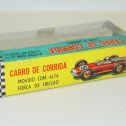 Vintage Carro De Corrida Race Car in Original Box, Friction Toy Vehicle, Works Alternate View 9