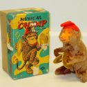Vintage ALPS Musical Chimp The Band Leader, Wind Up Toy in Original Box, Works Main Image