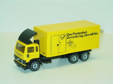 Vintage Siku Volvo F12 Turbo 6 Tractor Trailer, Die Cast Toy Vehicle, Postal Main Image Vintage Siku Volvo F12 Turbo 6 Tractor Trailer, Die Cast Toy Vehicle, Postal Main Image