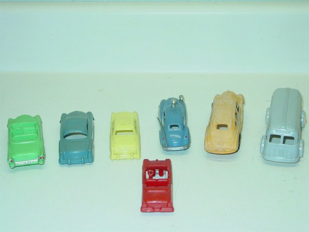 Vintage Plastic Toy Vehicles 