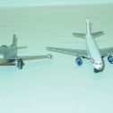 (4) Airplanes, Die Cast Matchbox and USAF Military Plane Forest Service DHL Alternate View 2