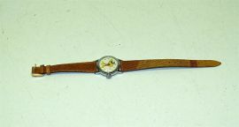 Vintage Ingersoll Mickey Mouse Women's Lizard Band Wristwatch