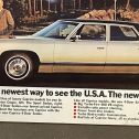 Vintage 1972 Chevrolet Caprice Dealership Showroom Poster 40" x 58" Alternate View 1