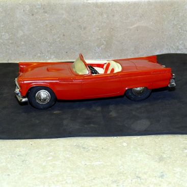 Vintage 1955 Ford Thunderbird Convertible Dealer Promo Car, Red Main Image Vintage 1955 Ford Thunderbird Convertible Dealer Promo Car, Red Main Image