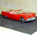 Vintage 1955 Ford Thunderbird Convertible Dealer Promo Car, Red Alternate View 7